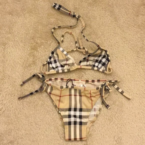 burberry baby bikini